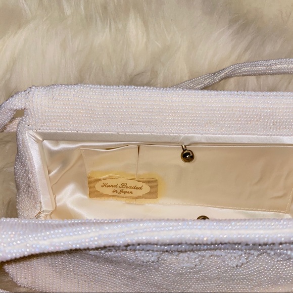 Vintage Japanese Hand beaded purse - Picture 2 of 7